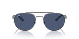 Ray-Ban 0RB3736 004/80 Metall Irregular Grau/Grau Sonnenbrille, Sunglasses