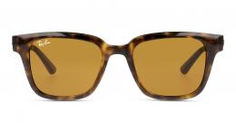 Ray-Ban 0RB4323 710/33 Kunststoff Panto Havana/Havana Sonnenbrille mit Sehstärke, verglasbar; Sunglasses; auch als Gleitsichtbrille