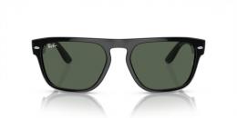Ray-Ban 0RB4407 654571 Kunststoff Panto Schwarz/Transparent Sonnenbrille, Sunglasses