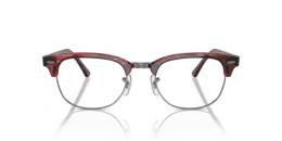 Ray-Ban CLUBMASTER 0RX5154 8376 Kunststoff Panto Rot/Grau Brille online; Brillengestell; Brillenfassung; Glasses; auch als Gleitsichtbrille