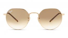 Ray-Ban JACK 0RB3565 001/51 Metall Irregular Goldfarben/Goldfarben Sonnenbrille mit Sehstärke, verglasbar; Sunglasses; auch als Gleitsichtbrille