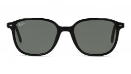 Ray-Ban LEONARD 0RB2193 901/31 Kunststoff Panto Schwarz/Schwarz Sonnenbrille, Sunglasses