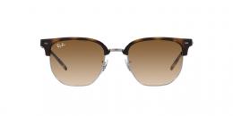 Ray-Ban NEW CLUBMASTER 0RB4416 710/51 Kunststoff Irregular Havana/Grau Sonnenbrille mit Sehstärke, verglasbar; Sunglasses; auch als Gleitsichtbrille