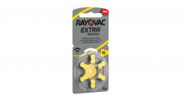 Rayovac Premium Batterien für Hörgeräte, Typ 10 6 Stück