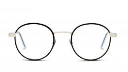 Saint Laurent SL 125 001 Metall Rund Schwarz/Silberfarben Brille online; Brillengestell; Brillenfassung; Glasses; auch als Gleitsichtbrille