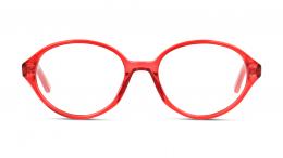 Seen Kunststoff Rund Oval Rot/Rot Brille online; Brillengestell; Brillenfassung; Glasses; auch als Gleitsichtbrille