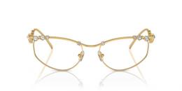 Swarovski 0SK1015 4004 Metall Irregular Goldfarben/Goldfarben Brille online; Brillengestell; Brillenfassung; Glasses; auch als Gleitsichtbrille