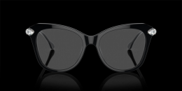 Swarovski 0SK2012 1038 Kunststoff Irregular Schwarz/Schwarz Brille online; Brillengestell; Brillenfassung; Glasses; auch als Gleitsichtbrille
