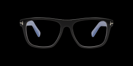 Tom Ford FT5902-B 001 Kunststoff Eckig Schwarz/Schwarz Brille online; Brillengestell; Brillenfassung; Glasses; auch als Gleitsichtbrille
