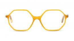 UNOFFICIAL Kunststoff Hexagonal Gelb/Transparent Brille online; Brillengestell; Brillenfassung; Glasses; auch als Gleitsichtbrille