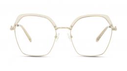 UNOFFICIAL Night Diva Kunststoff Hexagonal Goldfarben/Beige Brille online; Brillengestell; Brillenfassung; Glasses; auch als Gleitsichtbrille
