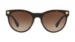Versace 0VE2198 125213 Metall Panto Havana/Havana Sonnenbrille, Sunglasses