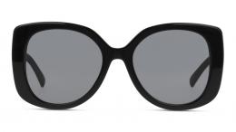 Versace 0VE4387 GB1/87 Kunststoff Rechteckig Schwarz/Schwarz Sonnenbrille mit Sehstärke, verglasbar; Sunglasses; auch als Gleitsichtbrille