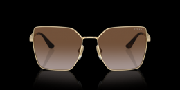 Vogue 0VO4284S 848/T5 polarisiert Metall Panto Goldfarben/Goldfarben Sonnenbrille, Sunglasses
