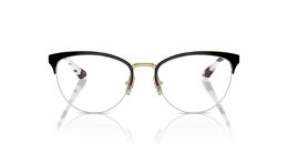 Vogue 0VO4304 352 Metall Rund Oval Schwarz/Goldfarben Brille online; Brillengestell; Brillenfassung; Glasses; auch als Gleitsichtbrille