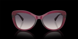 Vogue 0VO5515SB 298936 Kunststoff Schmetterling / Cat-Eye Lila/Transparent Sonnenbrille mit Sehstärke, verglasbar; Sunglasses; auch als Gleitsichtbrille