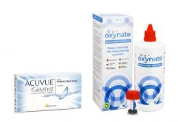 Acuvue Oasys (6 Linsen) + Oxynate Peroxide 380 ml mit Behälter