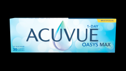 ACUVUE® OASYS MAX 1-Day MULTIFOCAL 30er Tageslinsen Multifokal Sphärisch 30 Stück Kontaktlinsen; contact lenses; Kontaktlinsen; Black Friday
