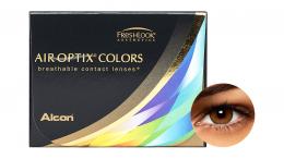 AIR OPTIX® COLORS - Brown Monatslinsen Sphärisch 2 Stück Kontaktlinsen; contact lenses; Kontaktlinsen