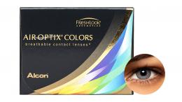 AIR OPTIX® COLORS - Sterling Grey Monatslinsen Sphärisch 2 Stück Kontaktlinsen; contact lenses; Kontaktlinsen