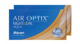 AIR OPTIX® Night & Day Aqua Monatslinsen Sphärisch 6 Stück Kontaktlinsen; contact lenses; Kontaktlinsen