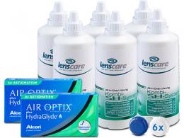 AIR OPTIX plus HydraGlyde for Astigmatism Kombi-SH-System 6er Set