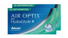 AIR OPTIX® plus HydraGlyde for Astigmatism Monatslinsen Torisch 6 Stück Kontaktlinsen; contact lenses; Kontaktlinsen