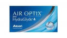 AIR OPTIX® plus HydraGlyde Monatslinsen Sphärisch 3 Stück Kontaktlinsen; contact lenses; Kontaktlinsen