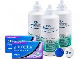 AIR OPTIX plus HydraGlyde Multifocal Kombi-SH-System 3er Set