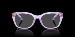 Armani Exchange 0AX3099U 8236 Kunststoff Panto Transparent/Lila Brille online; Brillengestell; Brillenfassung; Glasses; auch als Gleitsichtbrille