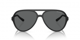 Armani Exchange 0AX4133S 807887 Kunststoff Panto Schwarz/Schwarz Sonnenbrille, Sunglasses