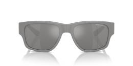 Armani Exchange 0AX4141SU 81806G Kunststoff Panto Grau/Grau Sonnenbrille, Sunglasses