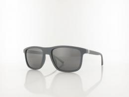 Armani Exchange AX4167S 84006G 56 matte grey / dark grey mirror silver