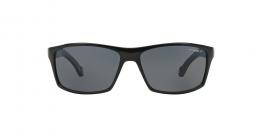Arnette BOILER 0AN4207 41/81 polarisiert Kunststoff Rechteckig Schwarz/Schwarz Sonnenbrille, Sunglasses; auch als Gleitsichtbrille