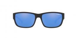 Arnette BUSHWICK 0AN4256 01/22 polarisiert Kunststoff Panto Schwarz/Schwarz Sonnenbrille, Sunglasses; auch als Gleitsichtbrille