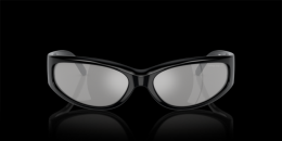 Arnette CATFISH 0AN4302 2900Z3 polarisiert Kunststoff Rund Oval Schwarz/Schwarz Sonnenbrille, Sunglasses; auch als Gleitsichtbrille