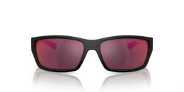 Arnette FRAMBUESA 0AN4336 27536Q Kunststoff Rechteckig Schwarz/Rot Sonnenbrille, Sunglasses