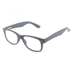 BIO Lesebrille mit Flexbgeln grau