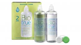 Biotrue 2x300ml All-in-One Pflege Doppelpack 600 ml Kontaktlinsen-Pflegemittel; -Flüssigkeit; -Lösung; -Reinigungsmittel; Kontaktlinsen