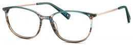 BRENDEL eyewear 903109 76 Kunststoff Rund Blau/Braun Brille online; Brillengestell; Brillenfassung; Glasses; auch als Gleitsichtbrille