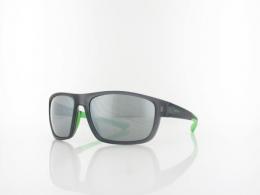 Brilando Premium Sport M2510 58 grau transparent matt grün / grau silberspiegel