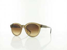 Brilando Premium Sun S2610 49 hellbraun transparent / bicolor verlauf braun bernstein 95-35%
