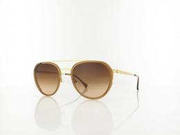 Brilando Premium Sun U2630 53 hellbraun transparent gold matt / braun verlauf 85-65%