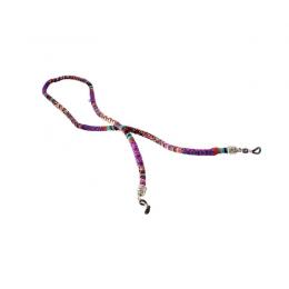 Brillenband mit Azteken-Muster violett