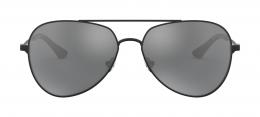 Brooks Brothers 0BB4056 15026G Metall Pilot Schwarz/Schwarz Sonnenbrille, Sunglasses