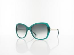 Calvin Klein CK21704S 300 56 milky bistro green / green gradient