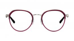ChangeMe! 2416 001 Metall Rund Silberfarben/Rot Brille online; Brillengestell; Brillenfassung; Glasses; auch als Gleitsichtbrille; Black Friday