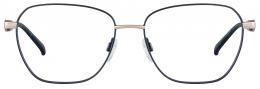ChangeMe! 2740 001 Metall Irregular Pink Gold/Blau Brille online; Brillengestell; Brillenfassung; Glasses; auch als Gleitsichtbrille