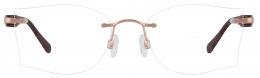 ChangeMe! 2798 002 Metall Irregular Pink Gold/Pink Gold Brille online; Brillengestell; Brillenfassung; Glasses; auch als Gleitsichtbrille