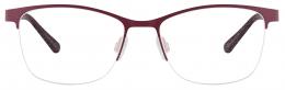 ChangeMe! 2844 001 Metall Rechteckig Dunkelrot/Rosa Brille online; Brillengestell; Brillenfassung; Glasses; auch als Gleitsichtbrille